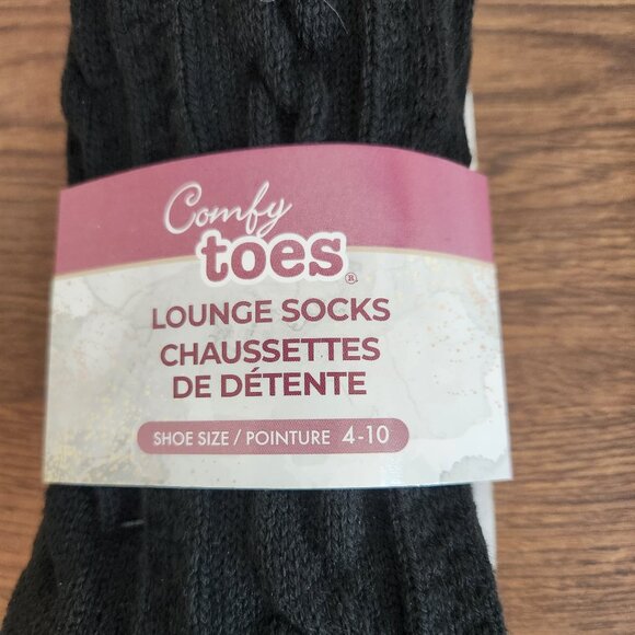 Comfy Toes Slipper Socks Women's Size 4-10 NWT - Picture 2 of 3